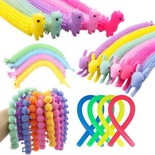 Cute Caterpillar Unicorn Animals Squishy Kids Sensory Fidget