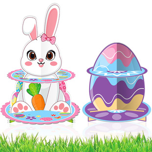 Easter Decorative Cake Rack Bunny Carnival Egg Bunny Cuppies