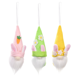 New Easter Decorations Creative Easter Bunny Ears Small Doll