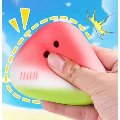 Relaxing Toy Summer Watermelon Slow Rising Squishy Toy, Cute