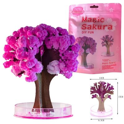Magically Paper Sakura Crystal Trees Christmas Magic Growing