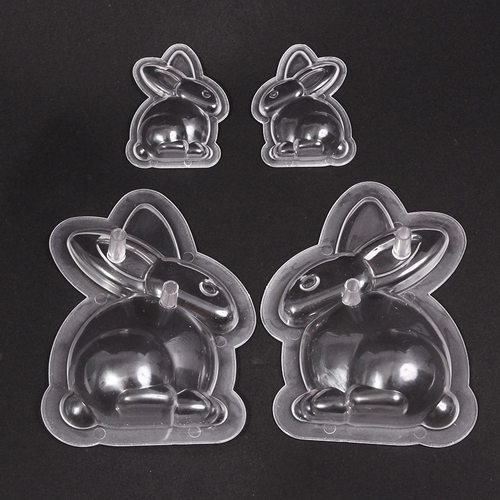 Easter Bunny Mold Baking Homemade Diy Bunny Chocolate Mold S