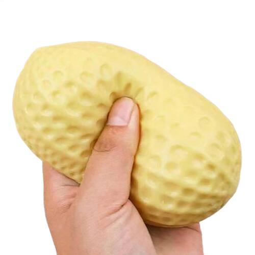 Peanut Stress Ball Crunchy Squeeze Ball Squishy Toy Buttery-