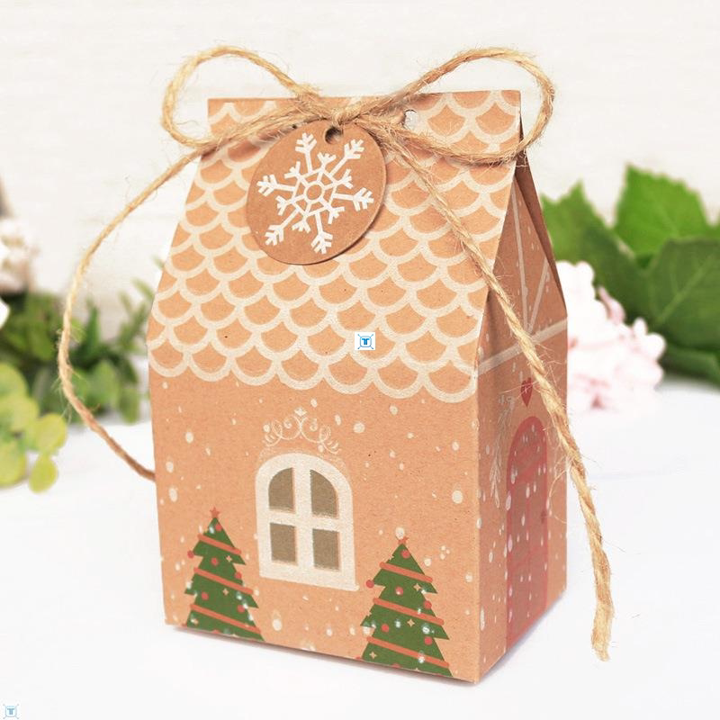 gift wrapping candy box christmas gift box creative retro