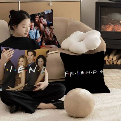 F-Friends Series TV Cushion Cover Pillowcase Upholstery Sofa