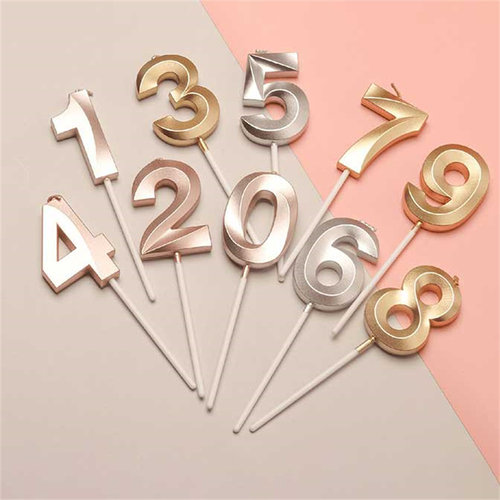 Birthday Number Candle Party Cake Decorating Birthday
