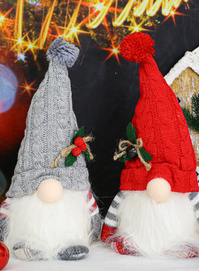 Christmas Doll Gift Ornaments Christmas High-end Illuminated