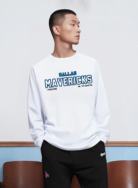 TIP-OFF独行侠欧文篮球运动休闲速干宽松长袖投篮训练服球衣T恤