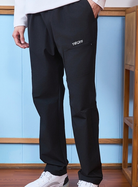 Tip-Off美式潮流篮球运动休闲直筒宽松简约百搭反光印花速干卫裤