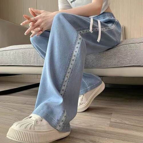女童夏季薄款天丝防蚊直筒