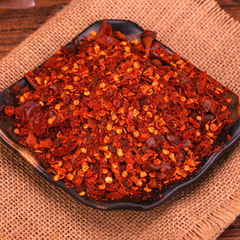 贵州土特产正宗手工柴火手搓糊辣椒遵义关岭海椒蘸水胡辣椒面500g