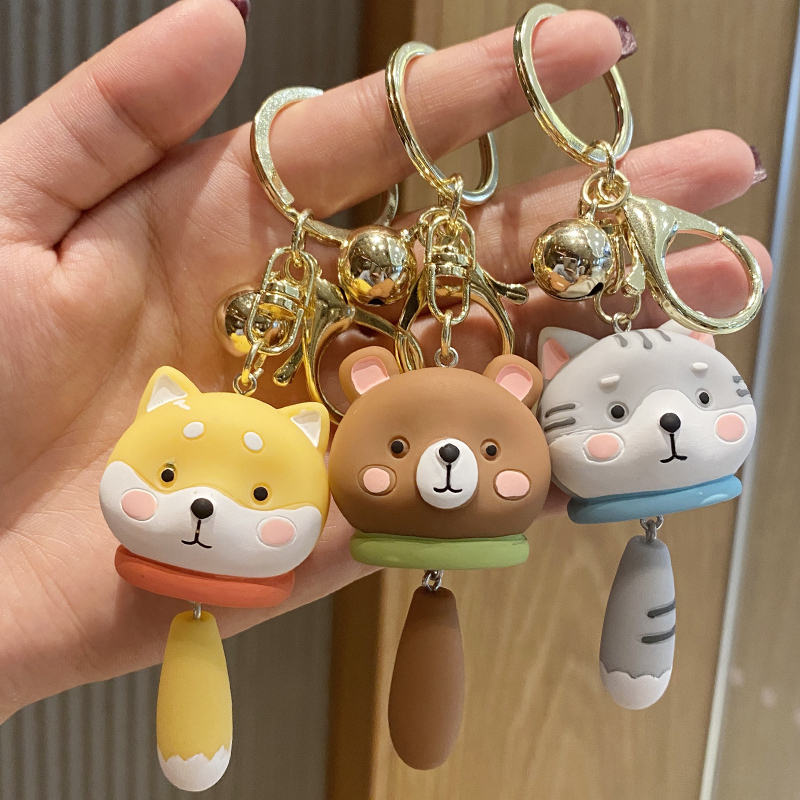 熊猫挂件网红书包小动物钥匙扣