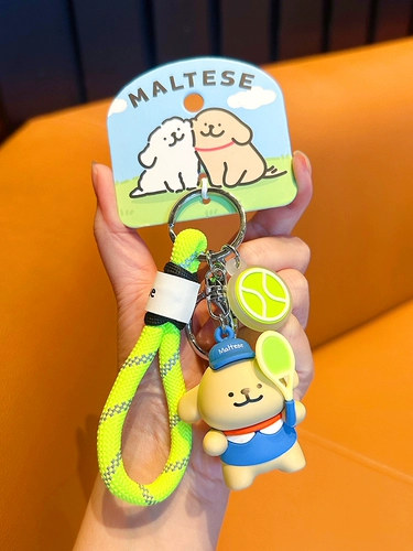 Оригинальный спортивный бейсбольный брелок для бадминтона, мультяшный рюкзак, украшение на сумку для влюбленных для ключей