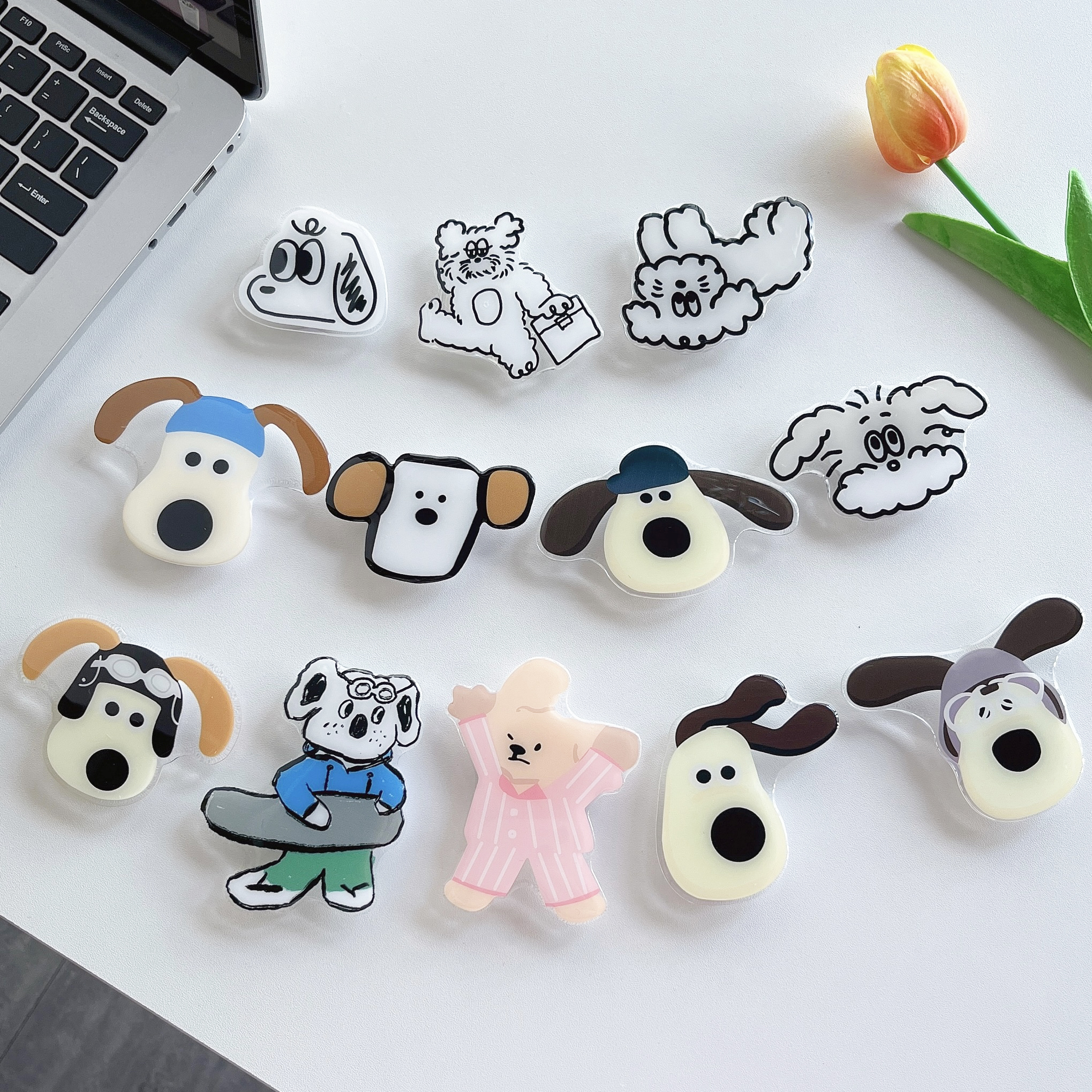 超级无敌掌门狗飞行员卡通气囊支架奶酷ins风抖音可爱个性创意3M