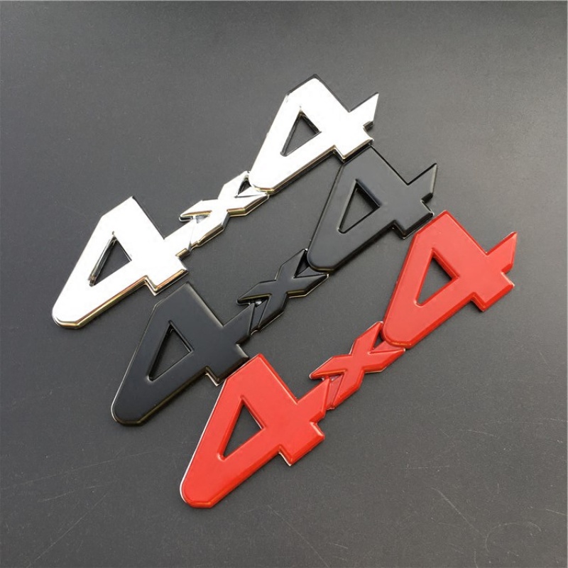包邮新款4x4越野车4金属车贴