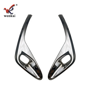 适用于丰田20款SIENTA前雾灯框 170系雾灯装饰罩亮条贴片改装配件