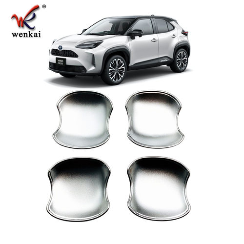 适用于丰田21款雅力士Yaris Cross改装门把手门碗专用装饰电镀罩