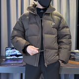 标微阔面包羽绒服货号：1821批价：198，男装羽绒服，电商B217