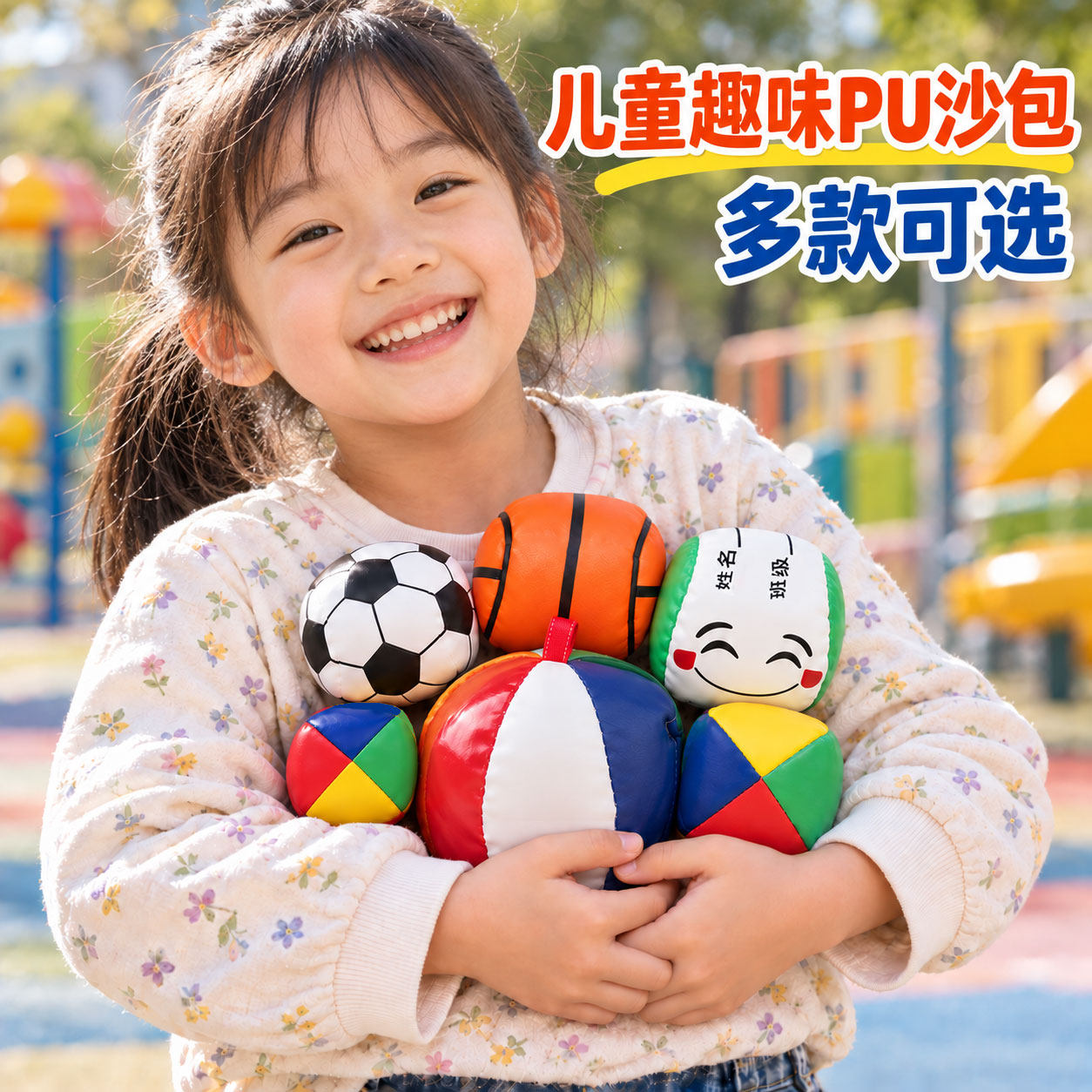 PU沙包幼儿园专用皮革防水儿童小学生成人丢沙袋体育投掷玩具耐脏