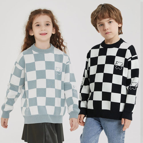 依衣爱多纯棉休闲毛衣打底衫