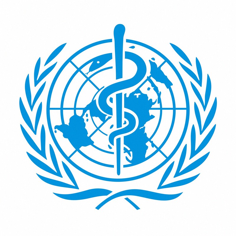 防水反光汽车贴纸防晒不褪色车身贴1046联合国世界卫生组织标志