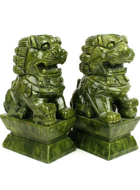 天然摆件旺财商铺南玉