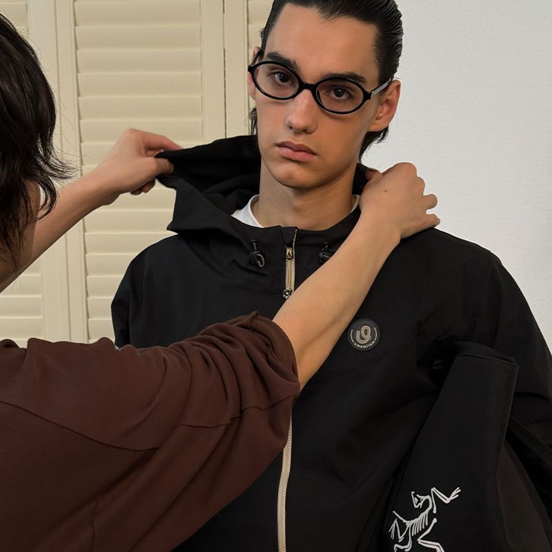 UMAMIISM连帽飞行夹克外套