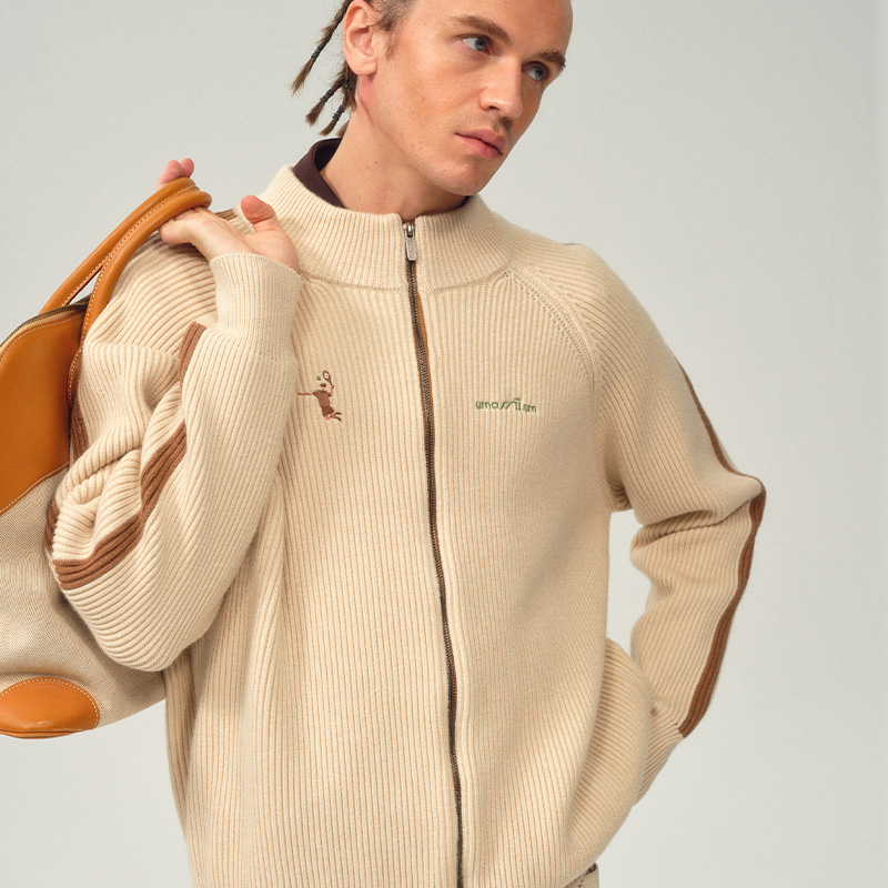 UMAMIISM秋冬宽松毛衣外套