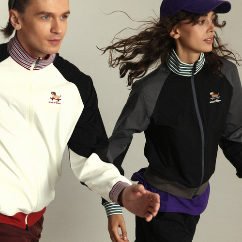 美式复古户外运动夹克拉链外套