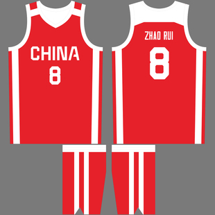 2025新款中国男篮球衣王俊杰10号胡明轩3号赵睿8号美式篮球队服