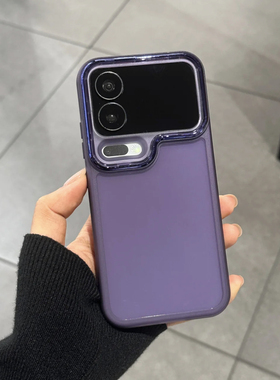 清透高级感蓝色适用小米17Promax手机壳17pro简约情侣透明款Xiaomi17自带镜头膜全包17pro软硅胶17防摔保护套