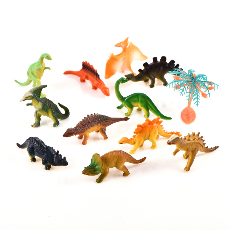 跨境仿真恐龙模型玩具 老虎狮子动物模型 鸡鸭家禽模型玩具