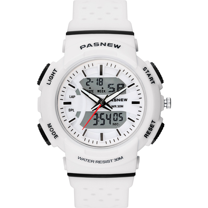 百圣牛多功能夜光简约风儿童手表