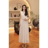 THE 优雅通勤连衣裙 气质百搭显瘦减龄法式 MENG 芳华