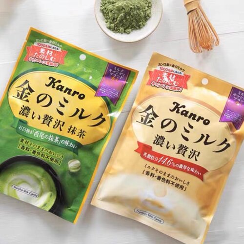 日本进口甘露抹茶糖北海道咖啡