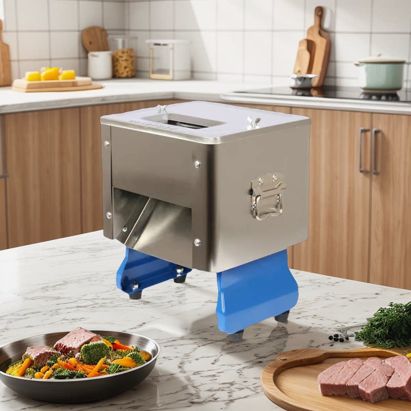 电动切片机小型商用绞肉机家用切肉片切丝切鸡柳卤肉卤菜切丁机