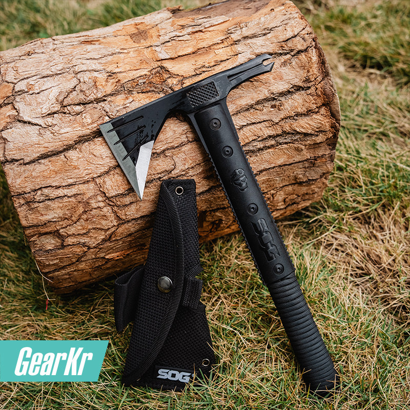 SOG索格SK1001生存鹰营地斧多功能户外装备消防斧开山砍柴斧子