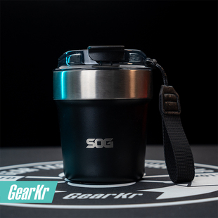 SOG索格随行咖啡杯240ml办公便携随行杯316不锈钢水杯迷你保温杯