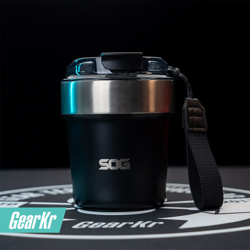SOG索格随行咖啡杯240ml办公便携随行杯316不锈钢水杯迷你保温杯