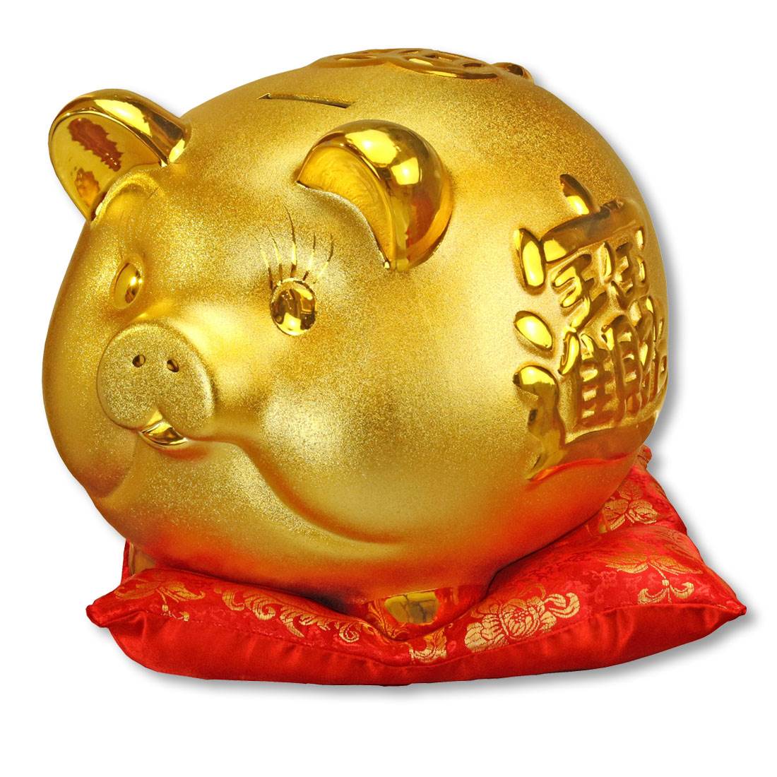客厅开业送儿童存钱罐礼礼招财摆件 物陶瓷金猪存钱罐储蓄罐大号在类目 节庆用品/礼品, 创意礼品, 储蓄罐中 - 来自Buy2taobao.com提供专业的淘宝代购服务