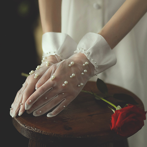handmade bridal white gauze