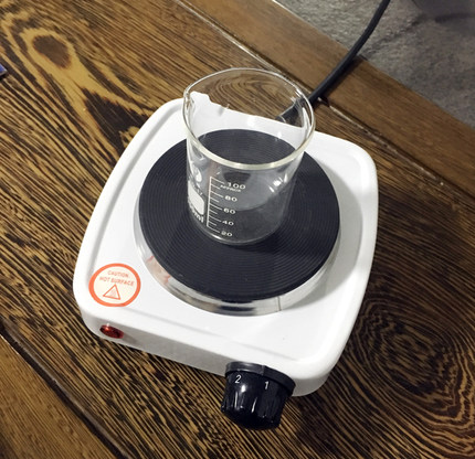 自制口红电热炉500W泡茶咖啡炉迷你小电炉加热口红DIY烧杯热奶