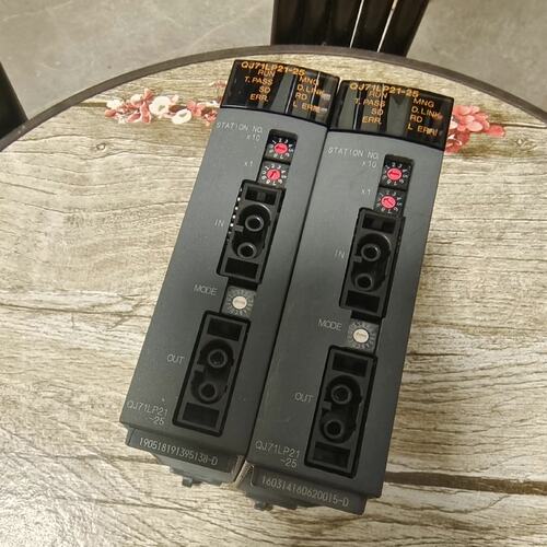 议价三菱Q系列模块QJ71LP21-25俩块成色不错可维修