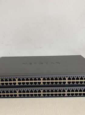 议价NETGEAR网管交换机 GS752TXS 机器48个千兆电可维修