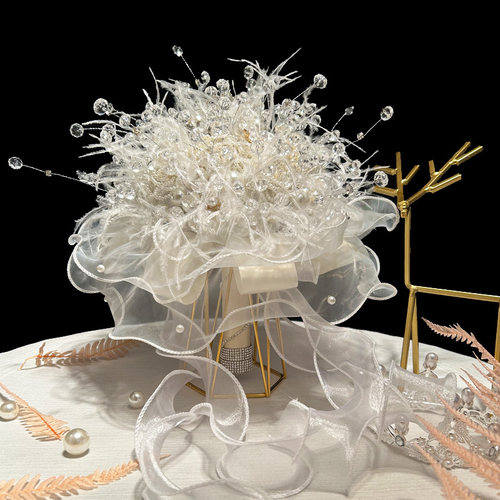 新娘捧花超仙材料包成品拍摄道具