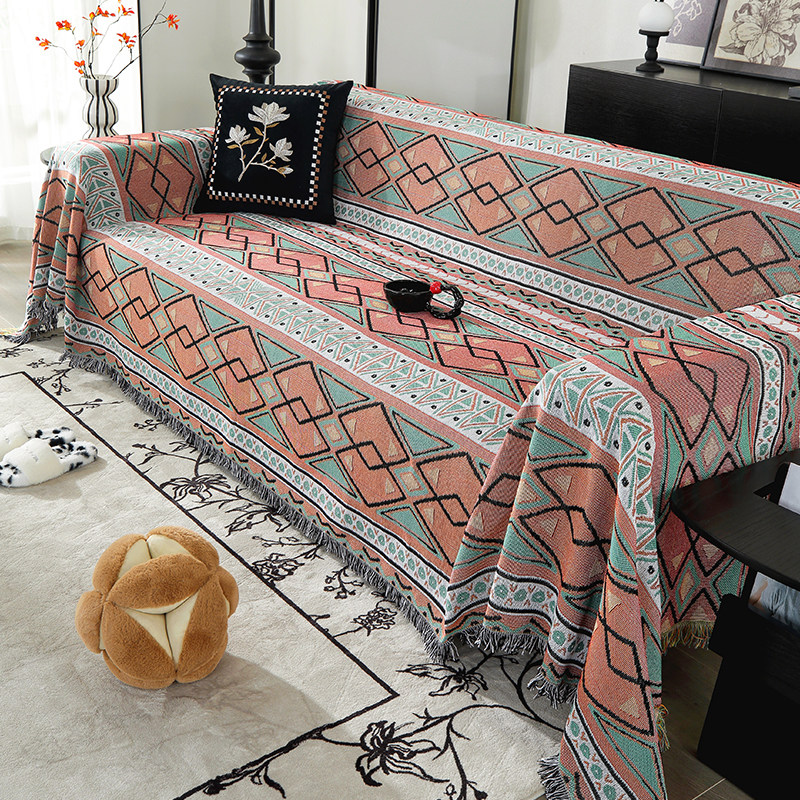 沙发盖布四季通用防滑沙发垫2026年夏新款全盖沙发巾凉感沙发套罩