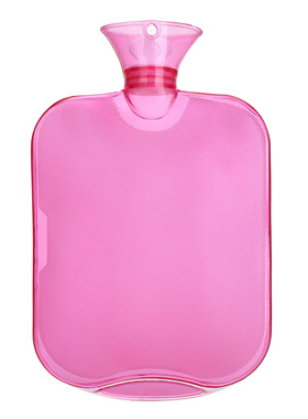 防爆加厚pvc注水热水袋中号1000ml充水暖水袋灌水暖手宝绒套暖宫