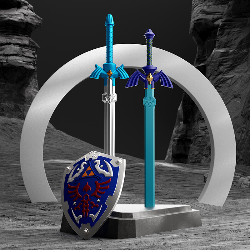 大师之剑塞尔达传说林克剑武器大号软胶武器男孩宝剑儿童玩具模型