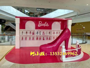 商场装饰品定制玻璃钢仿真高跟鞋雕塑树脂纤维布鞋皮鞋运动鞋雕像