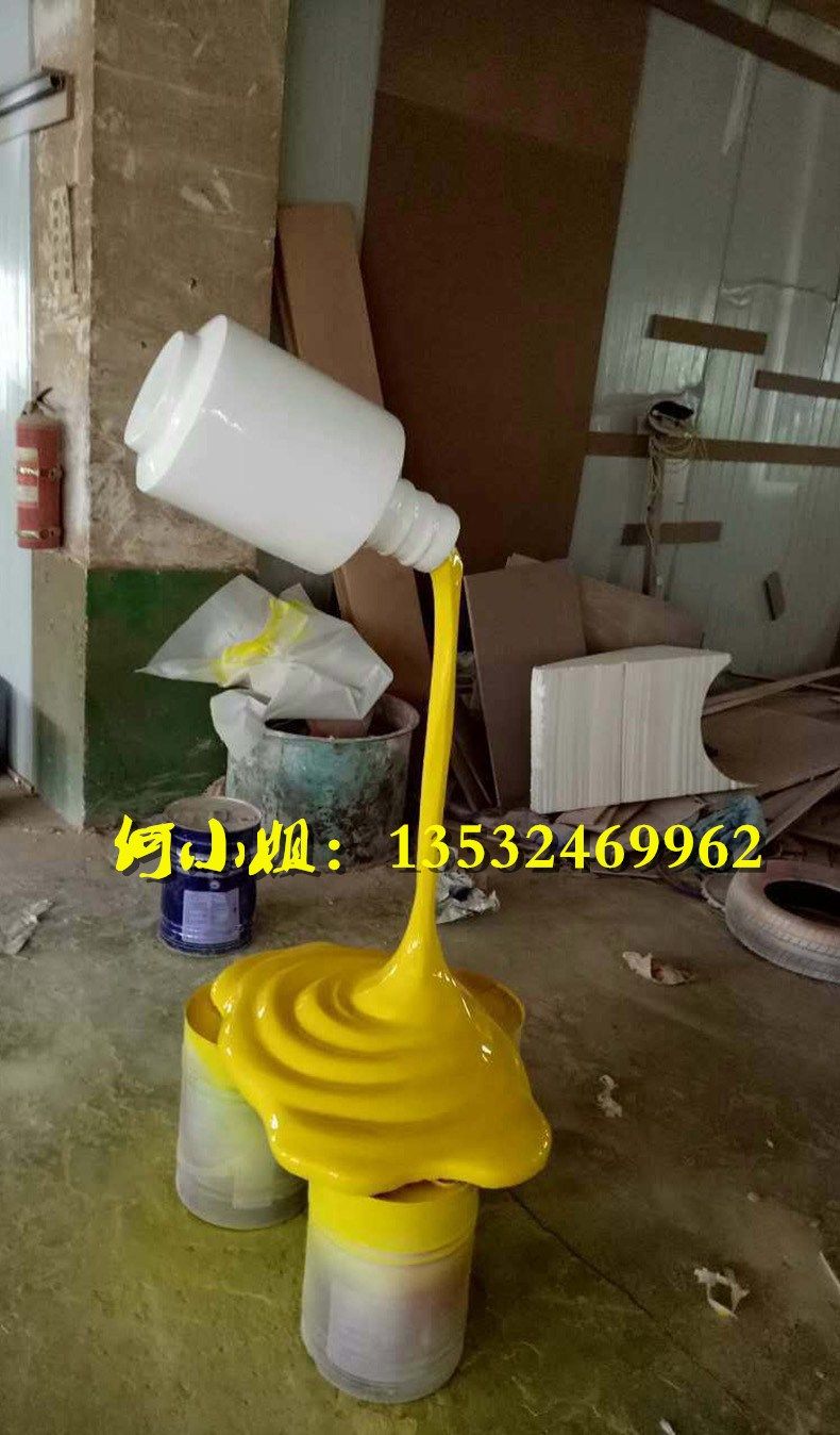 美妆店主题玻璃钢仿真指甲油造型雕塑定制大型粉底瓶BB霜模型雕像